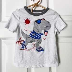 🆕 Old Navy | dino summer ringer t-shirt | 2T